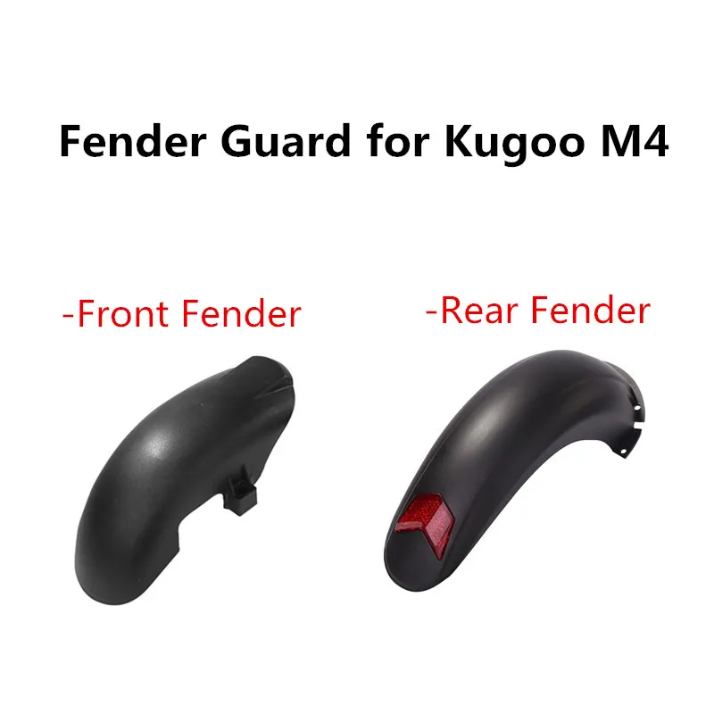 

10 inch Electric Scooter Front Tire Tyre Splash Front/Rear Fender Accessories Front Mudguard for Kugoo M4 Kick Scooter