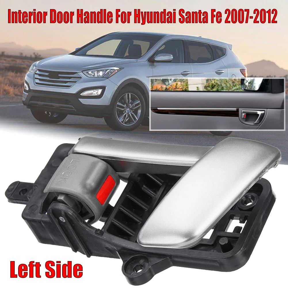 Левая внутренняя дверная ручка для Hyundai Santa Fe 2007 2012 826202B0101D автомобильные товары