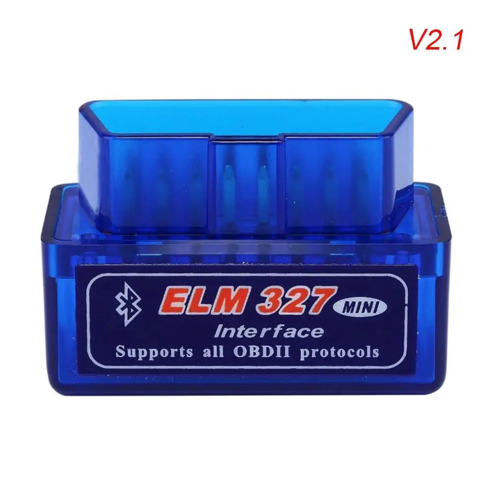 OBD V2.1 Mini ELM327 OBD2 Bluetooth Auto Scanner OBDII 2 Car ELM 327 Tester Diagnostic Tools for Android Windows Symbian | Автомобили и