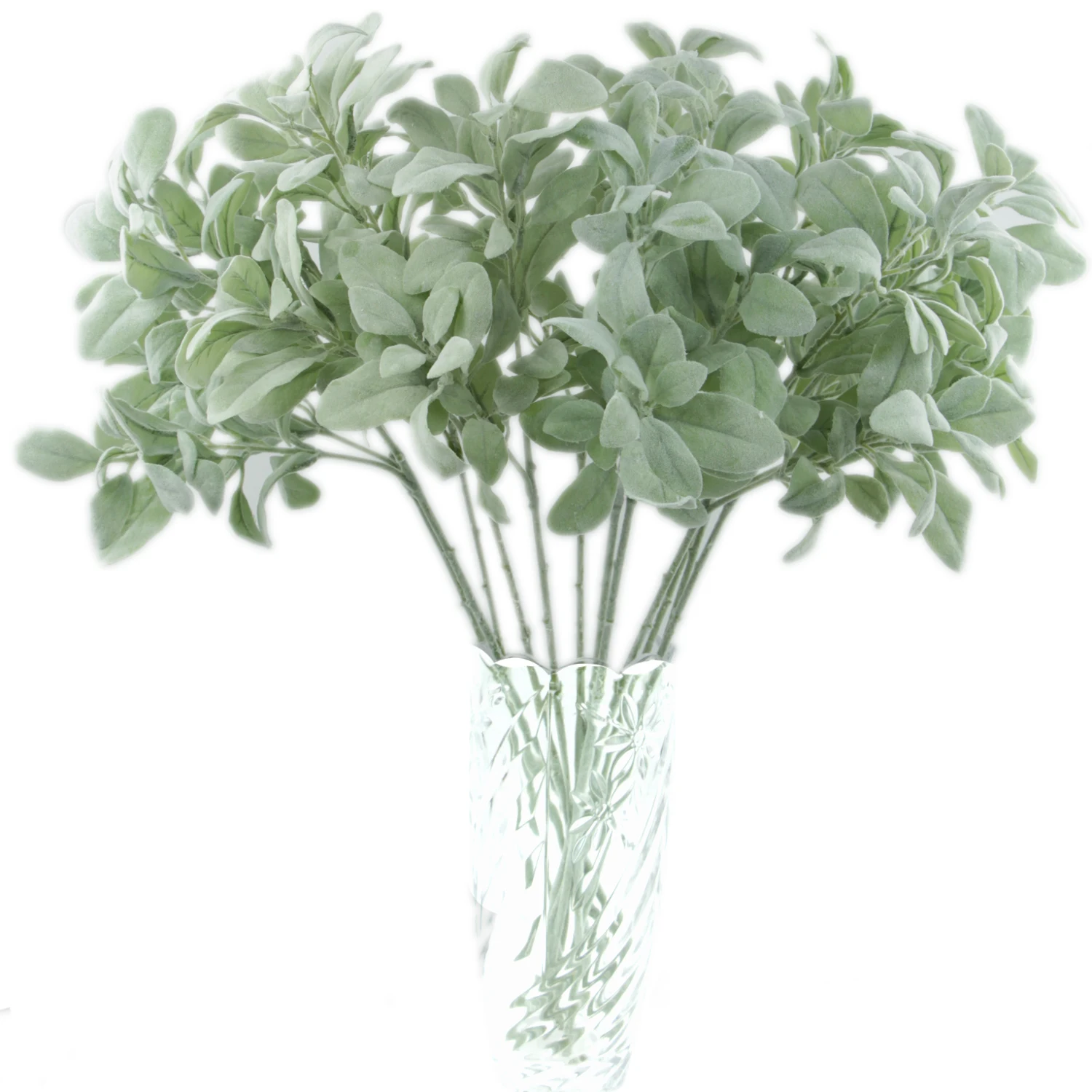 Искусственные Шелковые кроличьи ушки Rinlong листья растительные ветви спреи