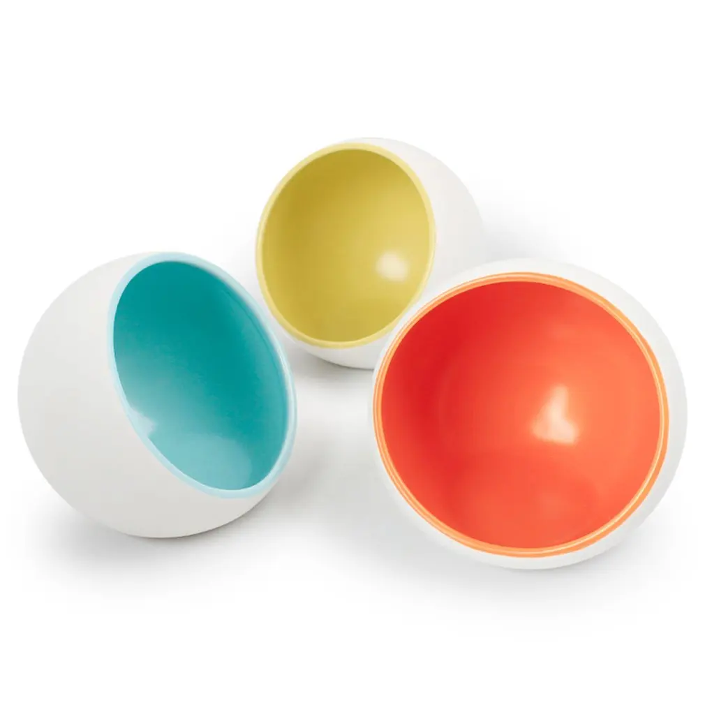 Космическая капсула косой срезанный дизайн керамические миски для домашних