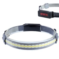 led headlamp flashlights rechargeable headlamps with 3 modes red light warning super bright lightweight and comfortable