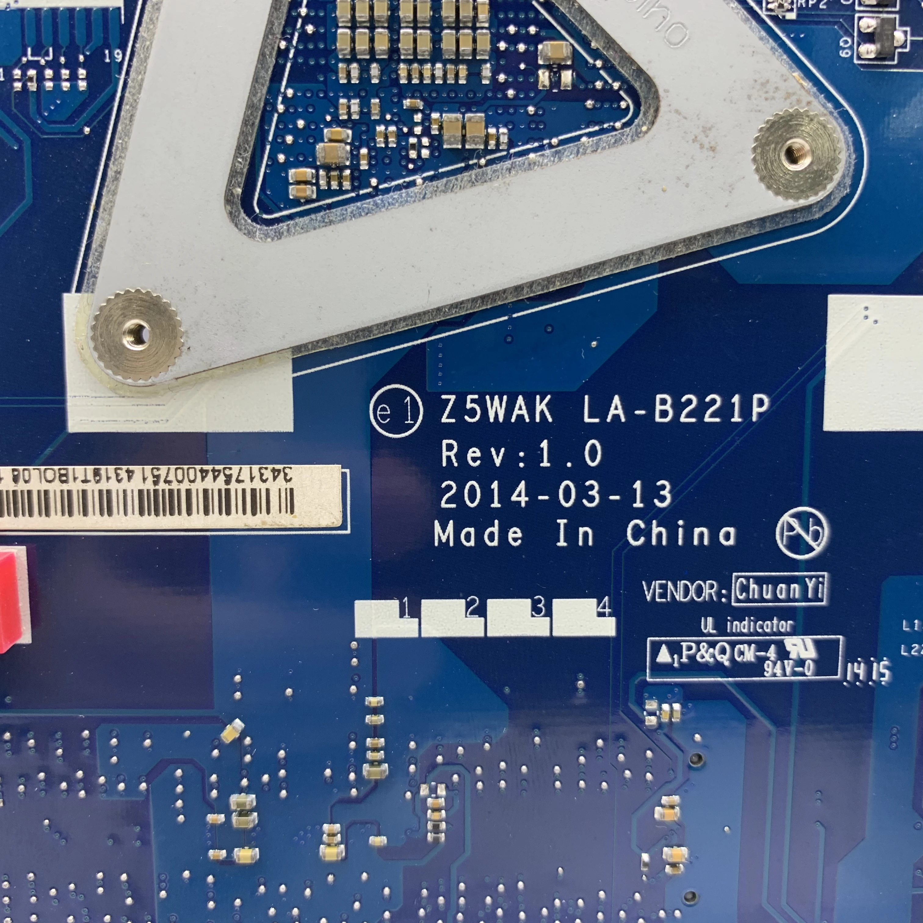 Günstig KEFU Z5WAK LA-B221P Motherboard Für Acer Aspire E5-551G E5-551 Laptop Motherboard A10-7300 CPU R7 M265 GPU NB.MLE 11,003 Original