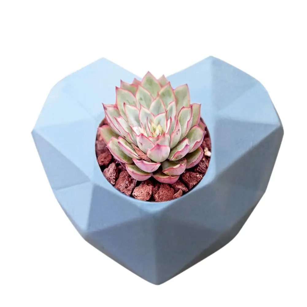 Подсвечник Плесень DIY Ремесло Свеча делая алмаз сердце форма Силикагель