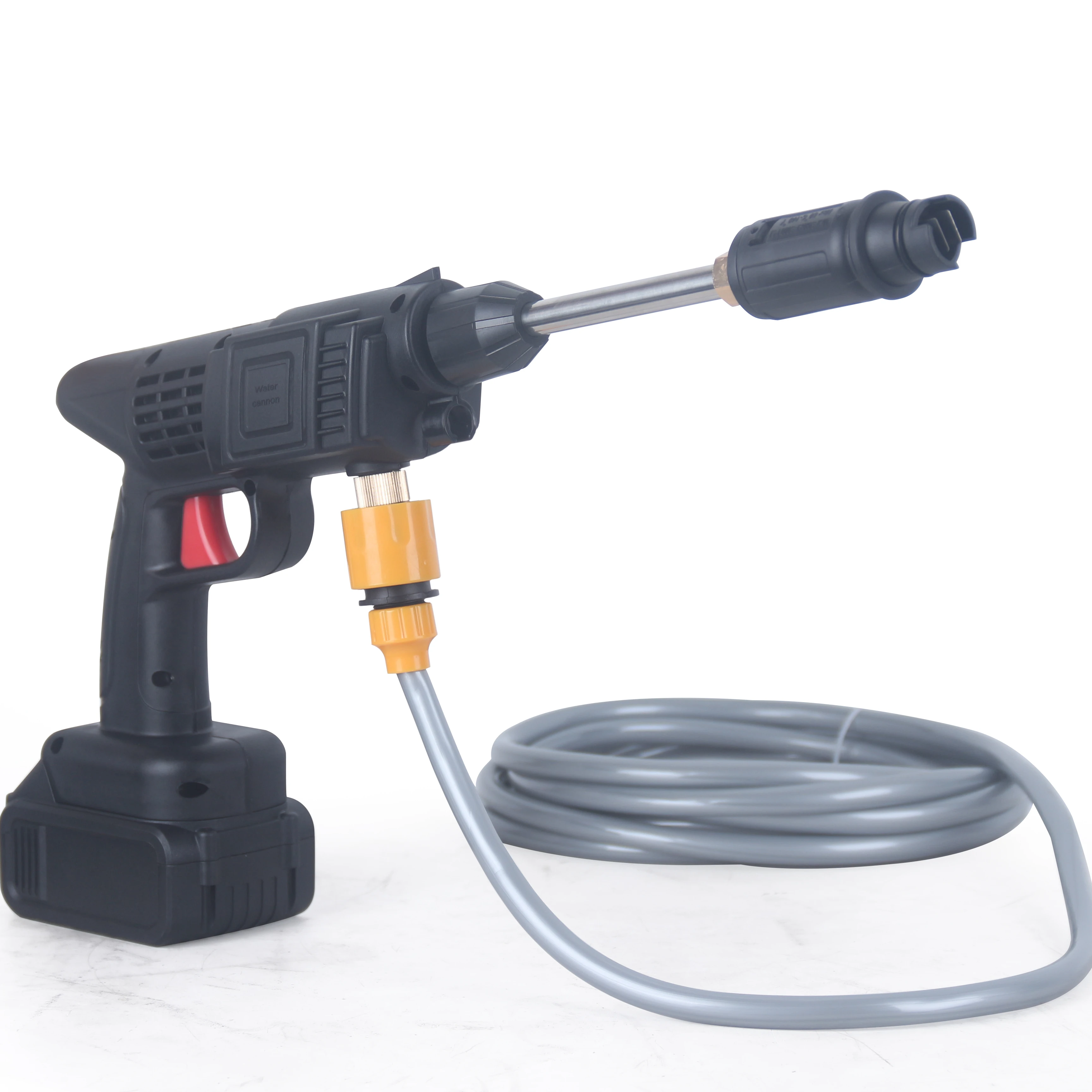 

Wireless Charging Water Gun Pressure Washer Portable 500W Hig High Pressure Cleaner Cordless