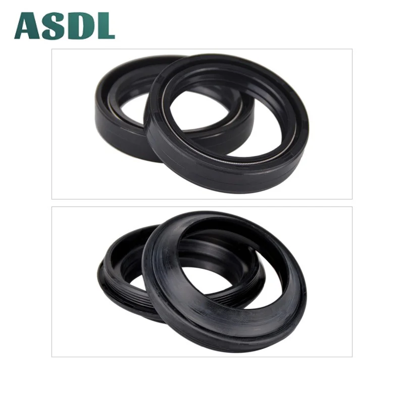 

41x54x11 41 54 11 Fork Damper Oil Seal & Dust Cover For Hyosung GT125 GT125R RX125 XRX125 GT250 GT250R GT650 GT650R GT650S 11-13