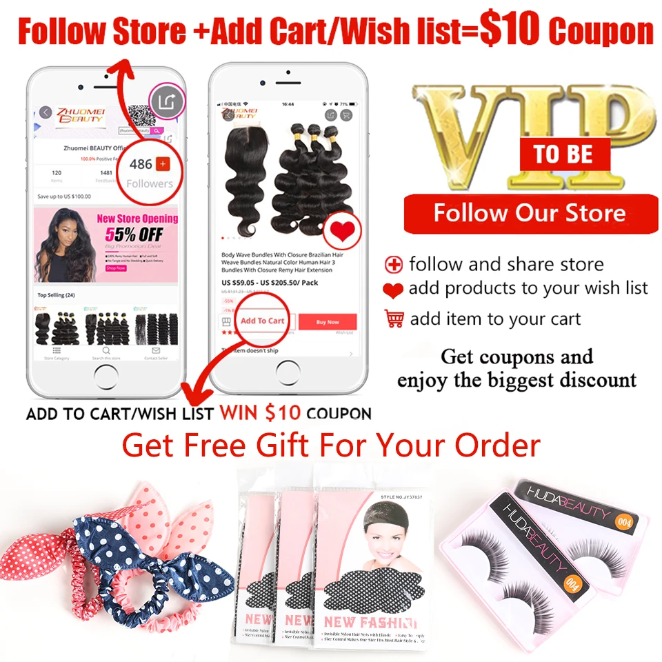 Объемная волна 4 пучка с закрытием P перуанские пучки волос 4*4 Кружева Remy