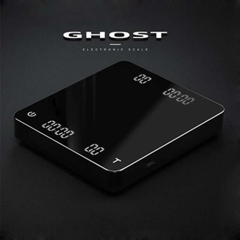 Кофейник KONA кофейные весы с двойным экраном USB электротонические капельные 3 кг/0 1