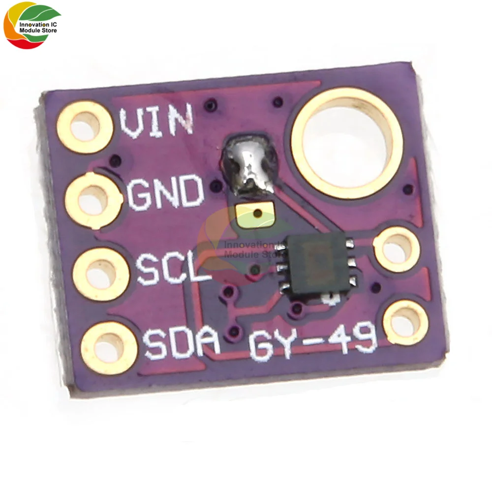 Ziqqucu GY-49 MAX44009 модуль датчика окружасветильник для Arduino с 4P контактным разъемом I2C