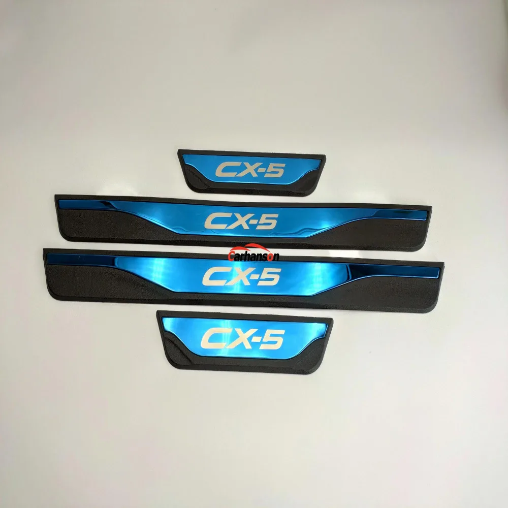 Автомобильные аксессуары, стильный протектор, Накладка для Mazda Cx5 Cx 5 Cx-5, автомобильный порог, педали, наклейка из нержавеющей стали, накладка