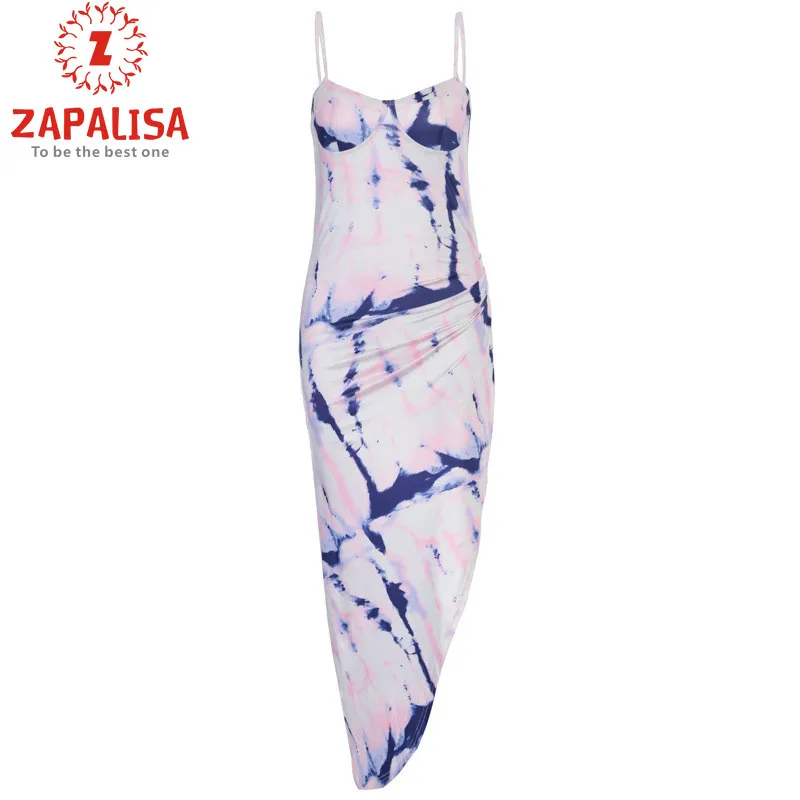 

Sexy Women Summer Dress for Streetwear Patchwork Design Sling Sleeveless Backless High Waist Slim Hips Strapless Pullovers Dress