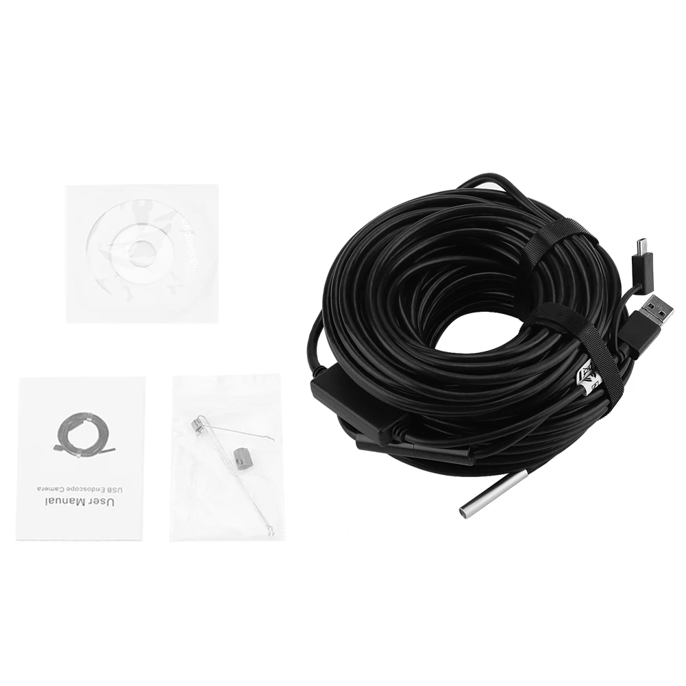 

USB-эндоскоп с камерой 5,5 P, 20 м, 720 мм