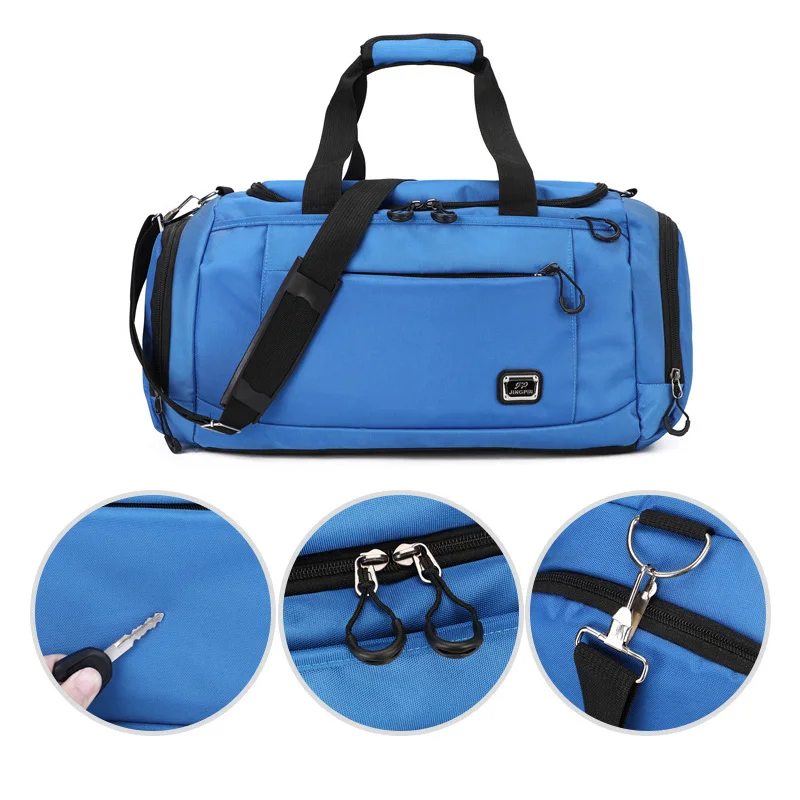 Men Gym Bag For Fitness Training Outdoor Travel Sport Multifunction Bags Handbag Shoulder Women Daily X646D | Спорт и развлечения