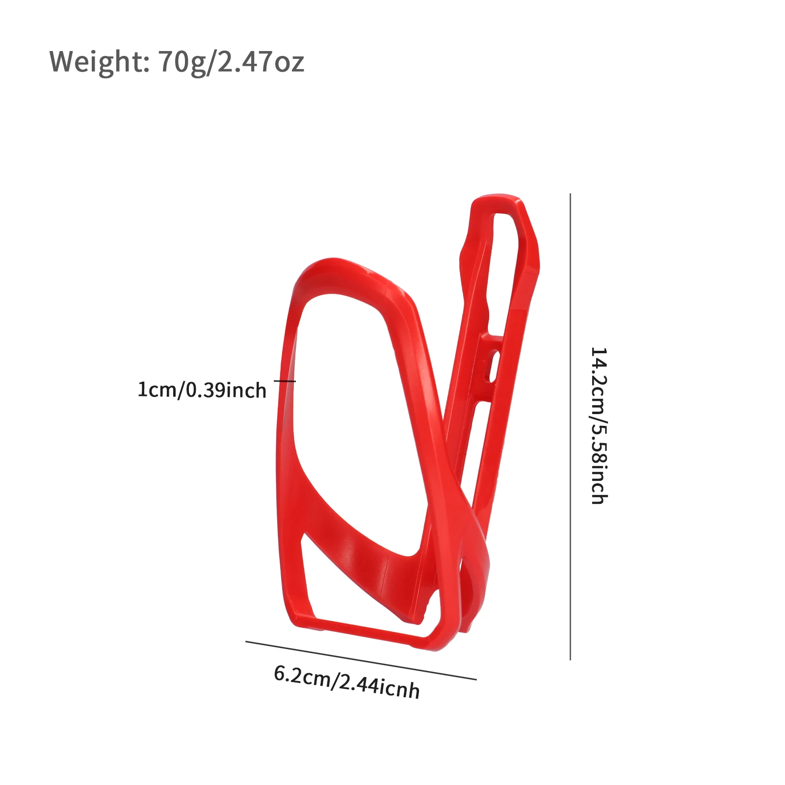 

Water Bottle Mount Bike Bottle Holder Bicycle Water Bottle Cage Plastic Cycling Lightweight Bike Bottles Holder Rack For Bicycle