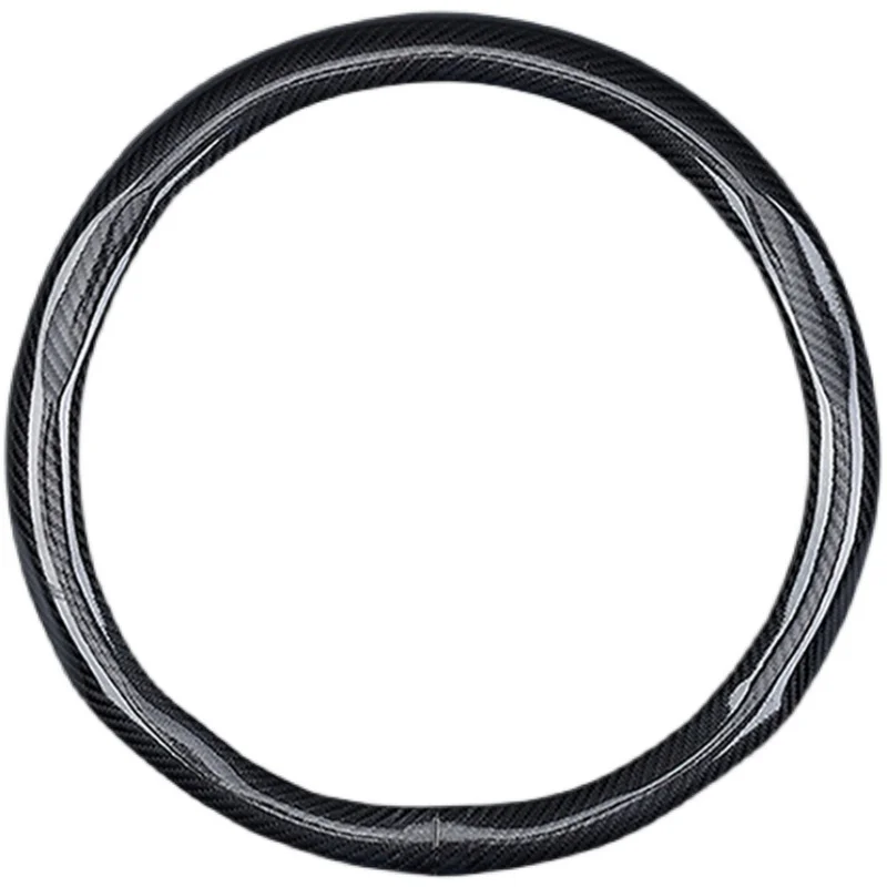 

High-end carbon fiber leather Car steering wheel cover for Mercedes-Benz E300l C260l C200l GLC Interior Auto Accessories