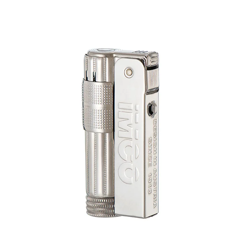 

IMCO Free Flint Grinding Wheel Lighter Kerosene Flint Windproof Lighter Men's Stainless Steel Cigarette Lighter Gadget