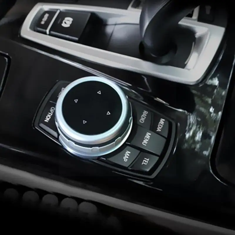 

Car Multimedia Buttons Cover M Emblem Stickers For 4 x3 3 x1 2 5 1 V5V2