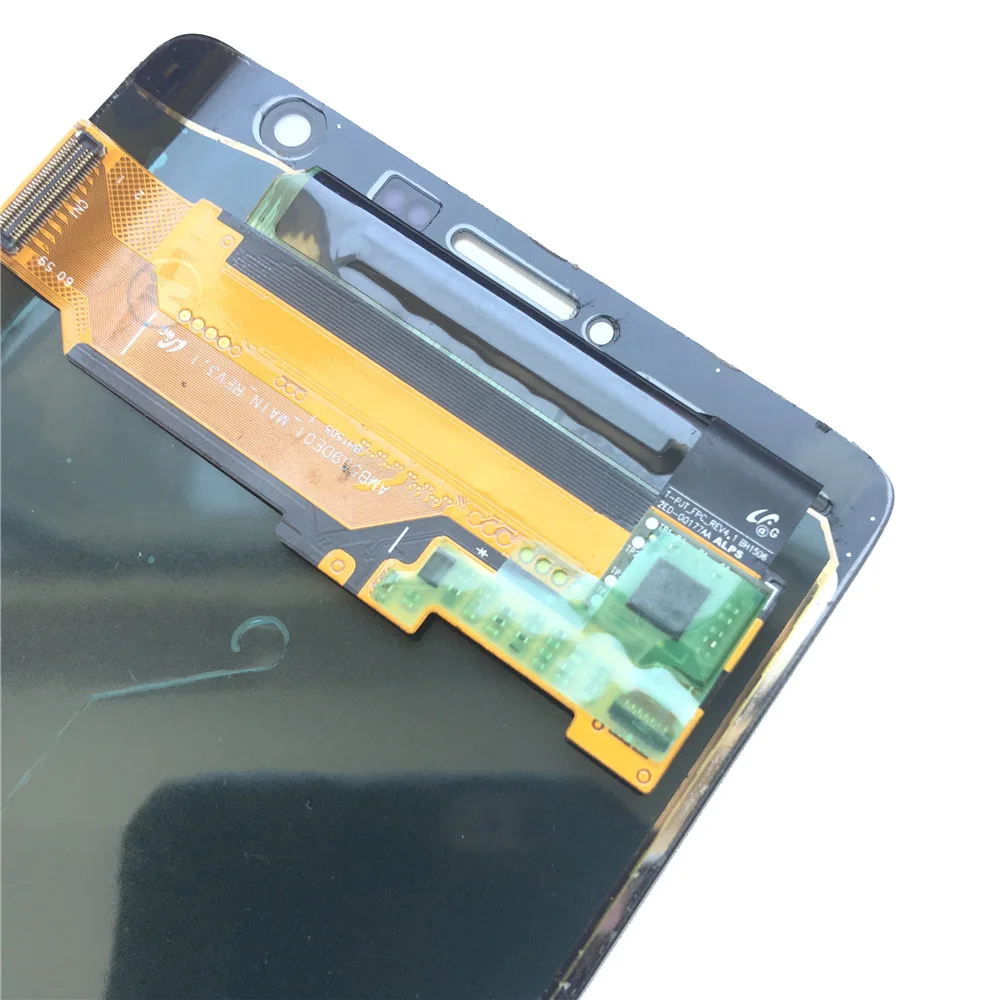 ЖК-дисплей для Samsung Galaxy Note 4 Edge N915 N9150 N915F ЖК-экран с сенсорным дигитайзером в сборе
