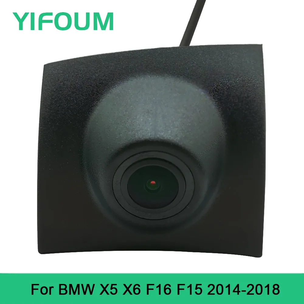 

YIFOUM HD CCD Car Front View Parking Night Vision Positive Waterproof Logo Camera For BMW X5 X6 F16 F15 2014 2015 2016 2017 2018