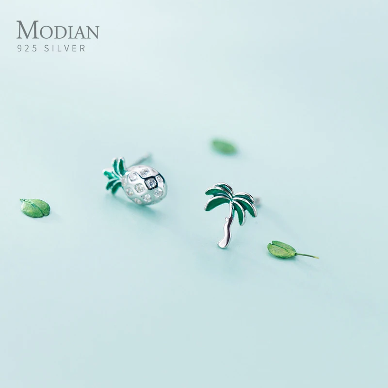 MODIAN зеленого цветов в виде ананаса Кокосовое масло гвоздики дерево капель с