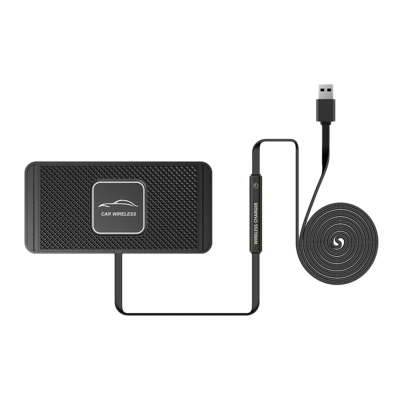 5/7.5/10W C1 Car Qi Wireless Charger Pad Fast Charging Dock Station Non-Slip Mat
5/7.5/10W C1 Car Qi Wireless Charger Pad Fast Charging Dock Station Non-Slip Mat