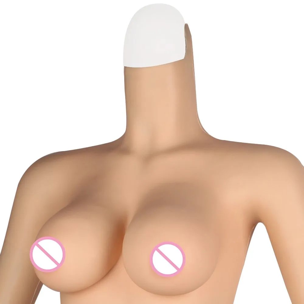 Боди KnowU имитация груди D чашка соски Трансвестит Силиконовые формы |