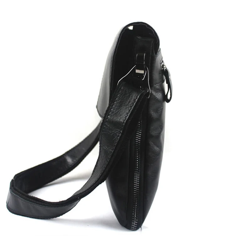 Мужская сумка через плечо из натуральной кожи модная сумка-мессенджер Crazy Horse