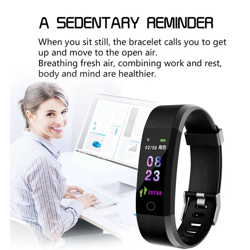 2020 популярные мужские и женские фитнес водонепроницаемые Смарт часы трекер