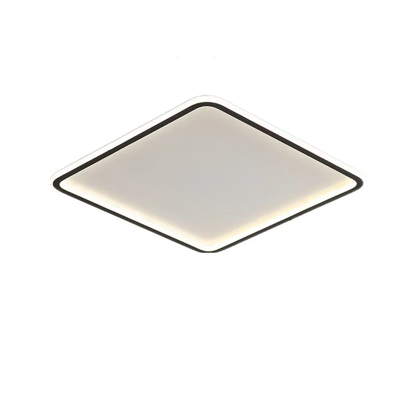 

New Modern Simple LED Ceiling Light Rectangular Lamp in the Living Room Iron Square Bedroom Dining Room Room Lights