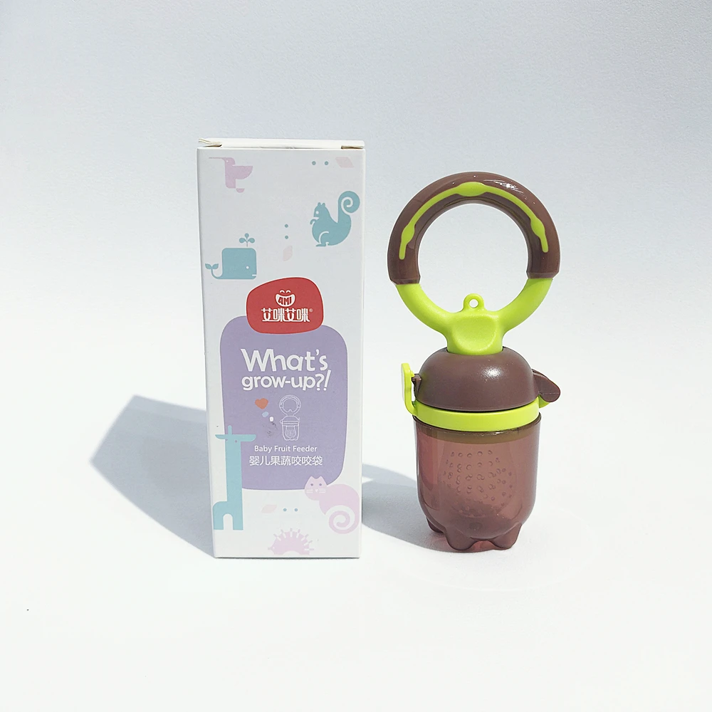 Соска для кормления свежими овощами и фруктами с сосками трех