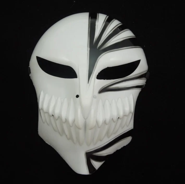 Аниме отбеливатель Kurosaki костюм Ичиго аксессуары маска на все лицо реквизит для