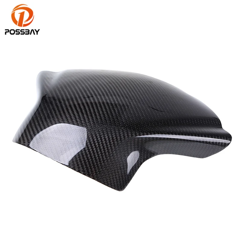 Защитная накладка POSSBAY на Бензобак Мотоцикла из углеродного волокна для Yamaha YZF R6