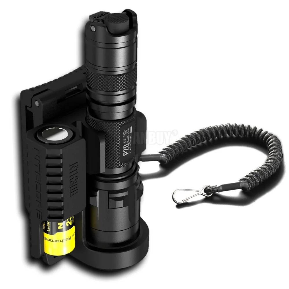 Держатель NITECORE NTH30B для фонарика P20 P20UV держатель с креплением не включает