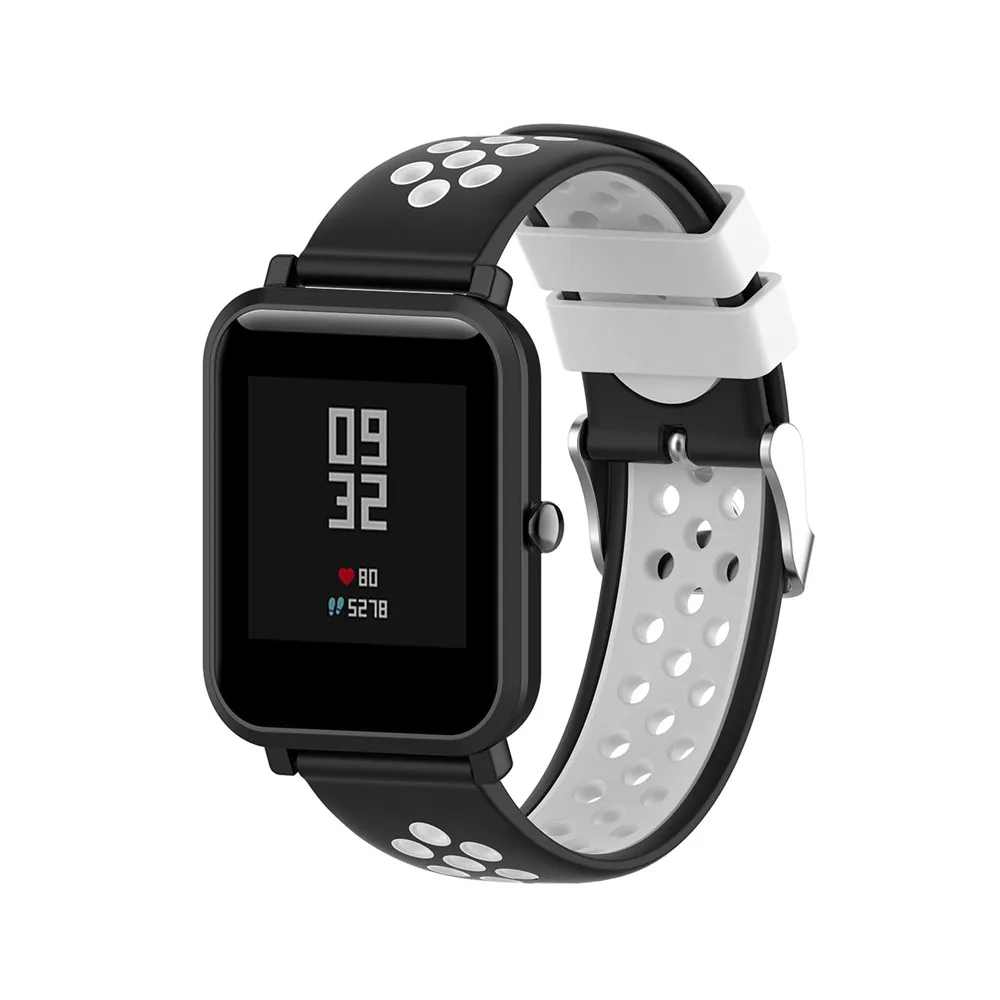 Силиконовый ремешок 20 мм для Garmin VIVOMOVE 3/HR Sport для samsung Galaxy Watch 42 мм R815 для Timex Weekender/Expedition