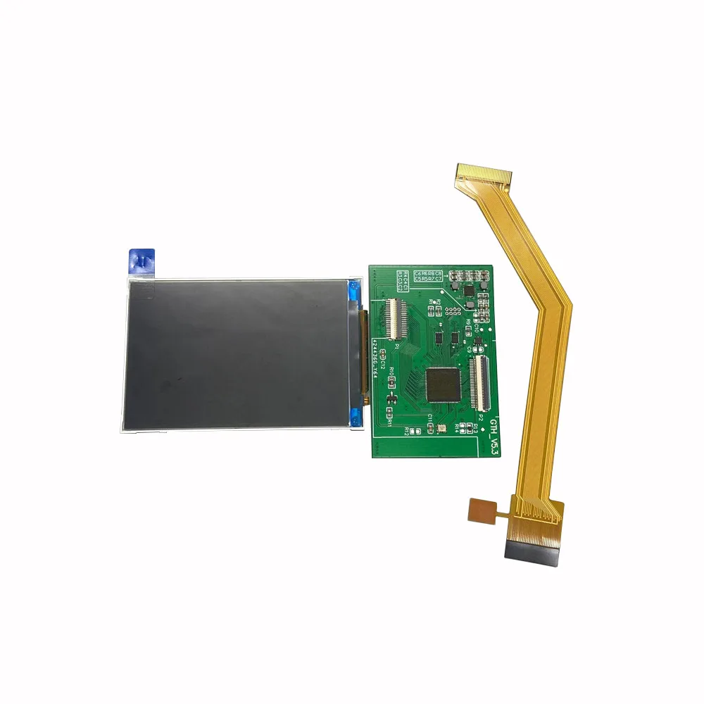 Новинка наборы ЖК-экранов IPS для GBA SP 4 пикселя до 1 подсветка предварительно