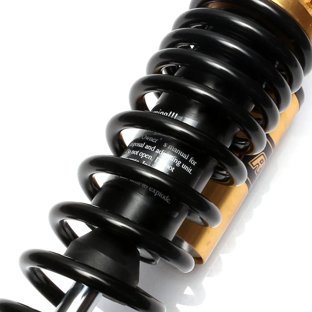 Черный золотой Универсальный Амортизатор для мотоцикла защита подвески задние