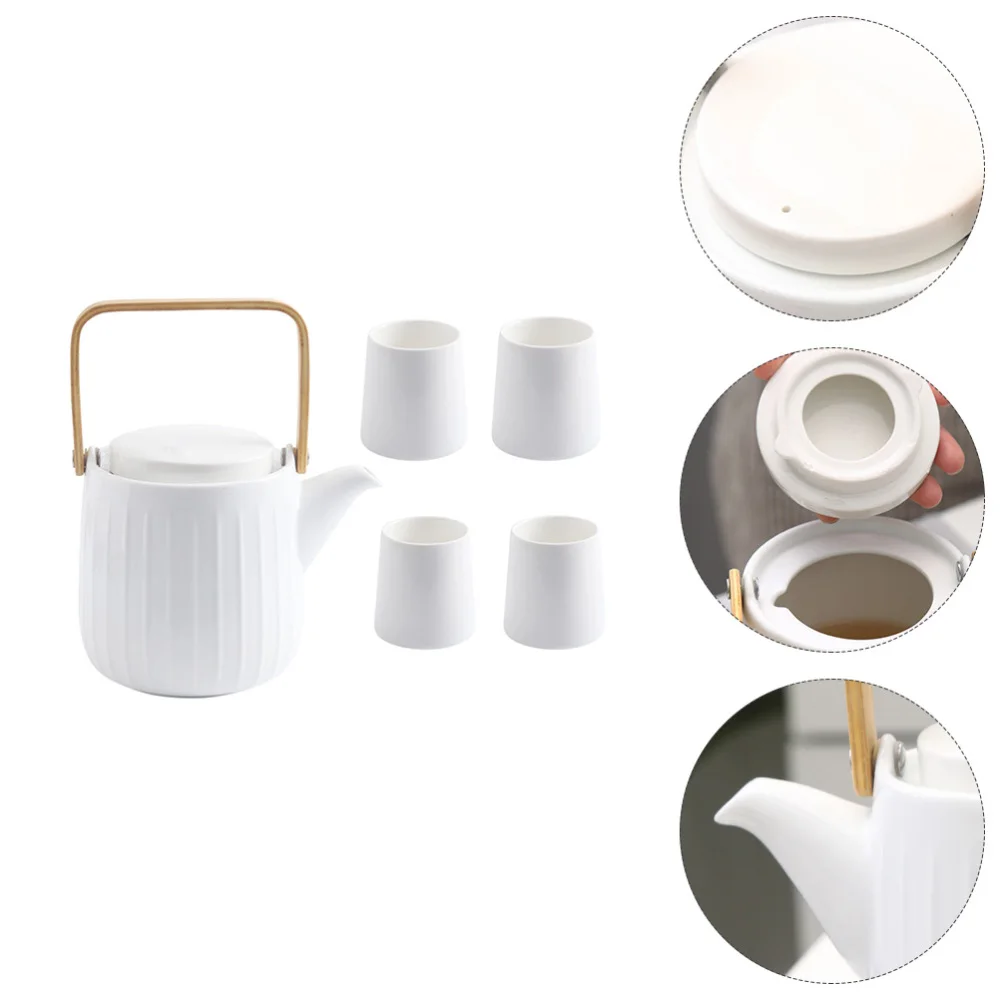 

1 Set Ceramic Tea Set Premium Teaware Set Household Tea Serving Teaware Set