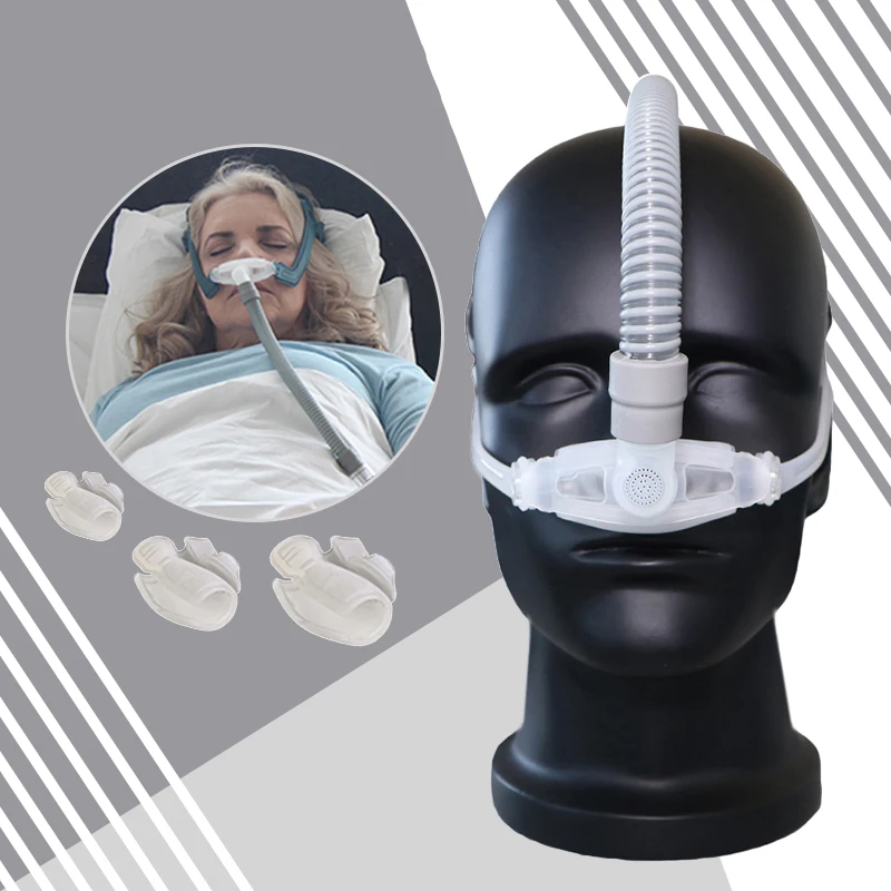 Силиконовая гелевая Подушка CPAP SML все во время сна назальная маска для лечения