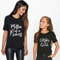 family look matching clothes mommy and me tshirt matching mother daughter clothes outfits t shirt kids baby girl boys clothes