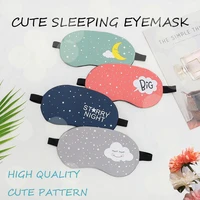 cartoon eye cover to sleeping mask for women men interesting antifaz para dormir concise sleep night mask stylish blindfold