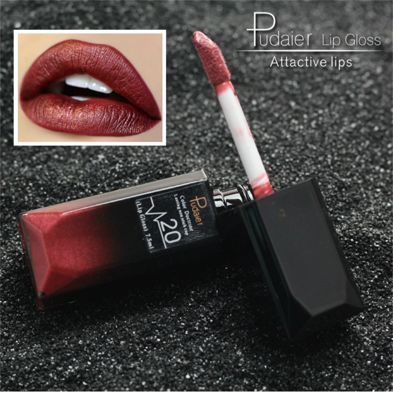 

Waterproof Nude Matte Velvet Glossy Lip Gloss Lipstick Lip Balm Sexy Red Lip Tint 21 Colors Women Fashion Makeup Christmas Gifts