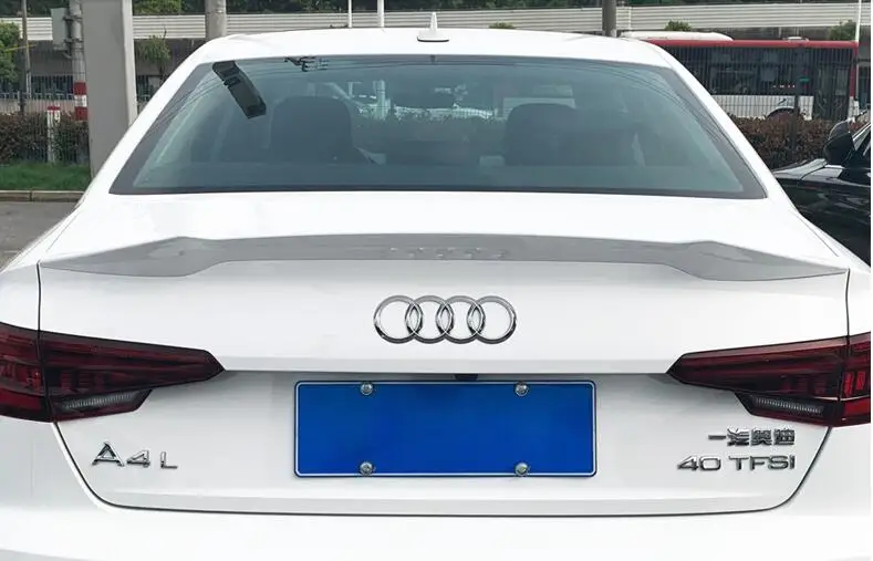 Спойлер для Audi A4 2018-2019 BGIV спойлер из АБС-пластика цвет заднего крыла автомобиля