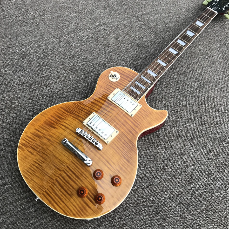 

2021 new style high quality electric guitar, Solid mahogany body, Rosewood fingerboard electric guitar, Free shipping