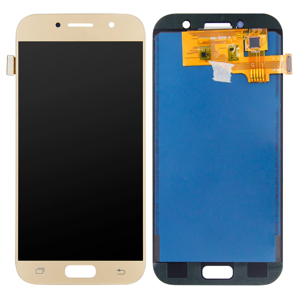 ЖК-дисплей с тачскрином в сборе для Samsung Galaxy A5 2017 A520 A520M дисплей сенсорным экраном