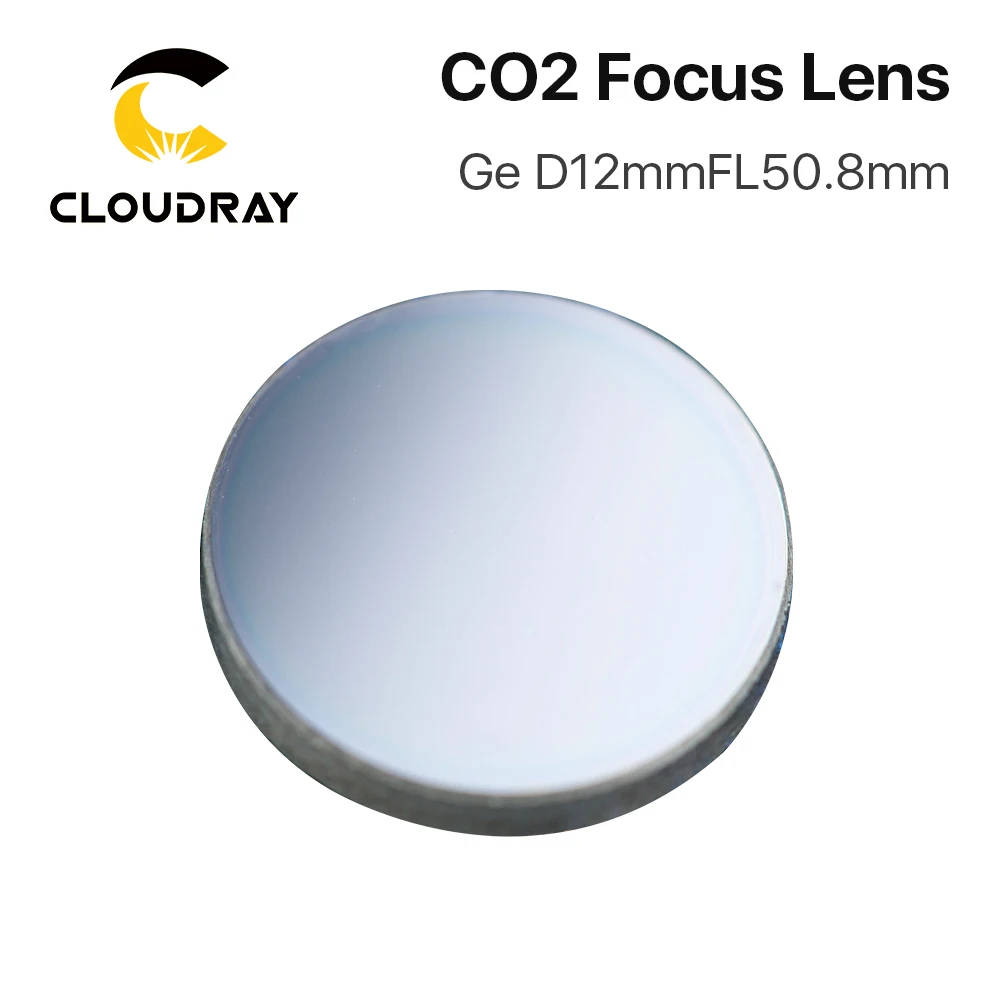 Cloudray Высокое качество Ge Фокусирующая линза для CO2 лазерной гравировки режущего