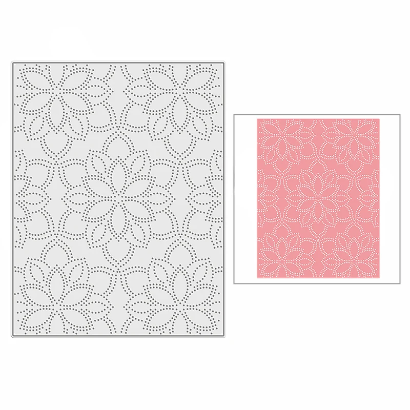 

Новинка 2021, фоновая панель с узором в горошек, металлические Вырубные штампы для рукоделия, изготовления открыток и скрапбукинга, набор без ...