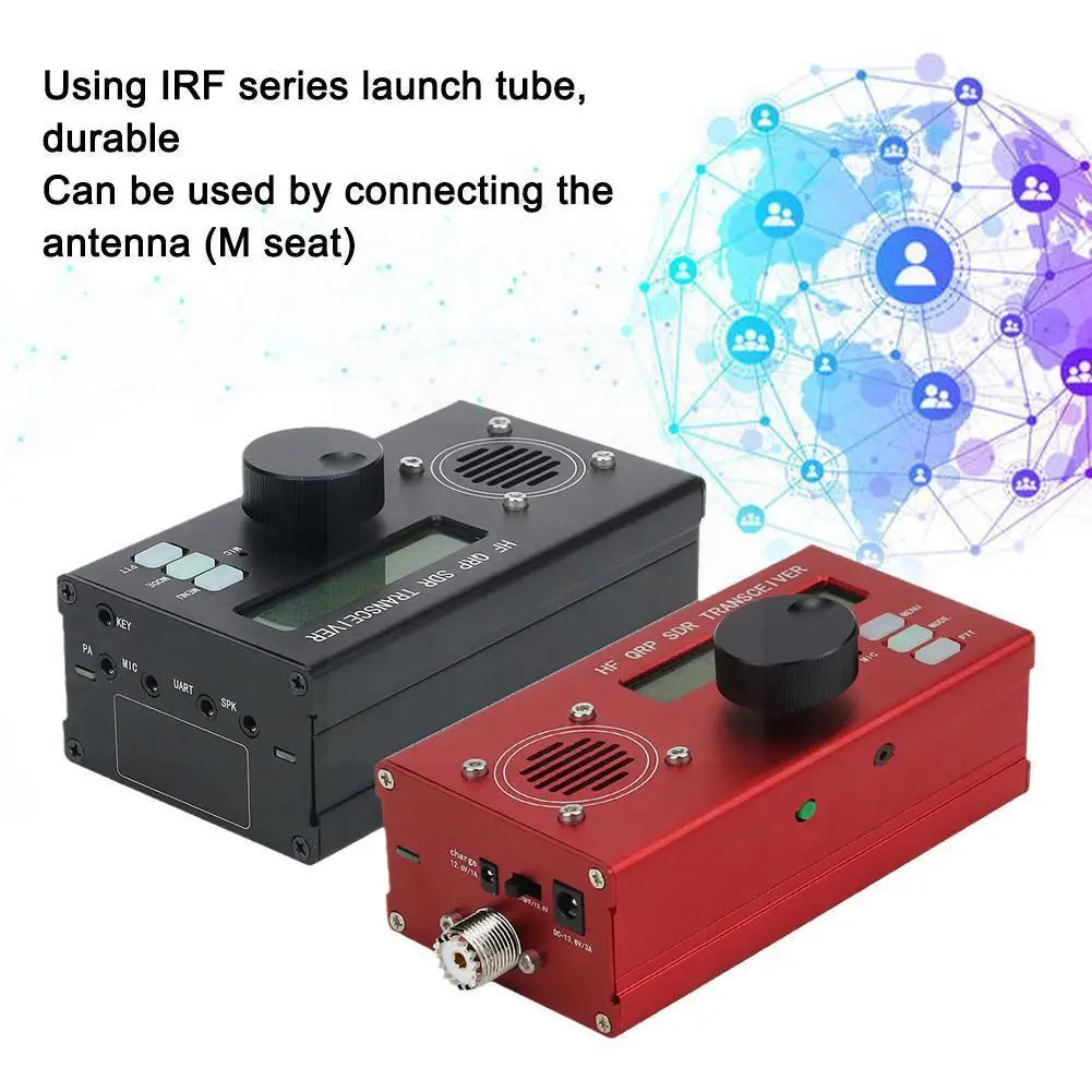 

Usdx Qcx к Ssb Hf трансивер Qrp Sdr трансивер 5 Вт Батарея Sdr в Радио Mic встроенный Dsp 8-полосный динамик K4t5