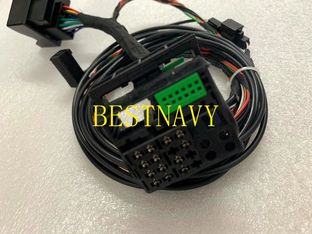 Жгут проводов для модуля интерфейса телефона 9w2 9w7 Bluetooth RNS510 RCD510 Polo Golf MK5 6 MK6 Passat B6