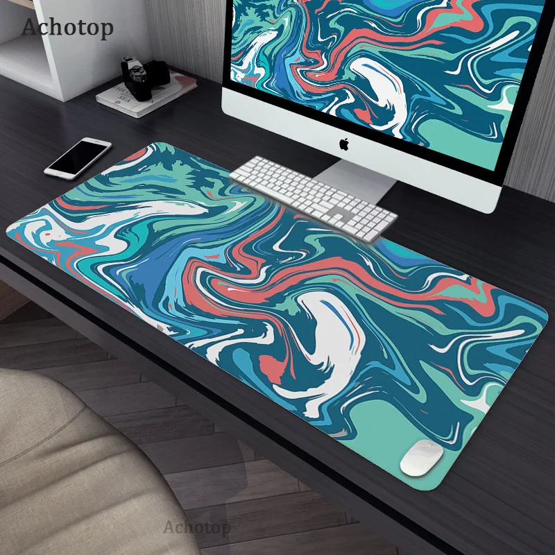 

Strata Liquid Computer Mouse Pad Gaming Mousepad Abstract Large MouseMat Gamer XXL Mause Carpet PC Desk Mat keyboard Pad 300x800