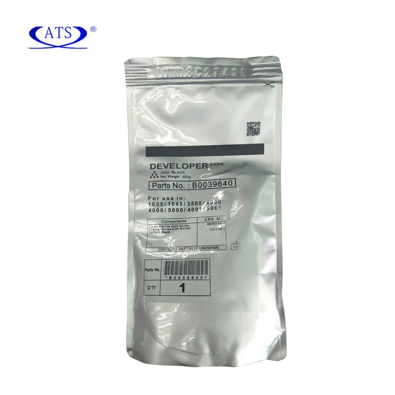 Черный порошок для разработчика Ricoh MP1035 1045 3500 4000 5000 4001 5001 совместимый с MP1045 MP3500 MP4000